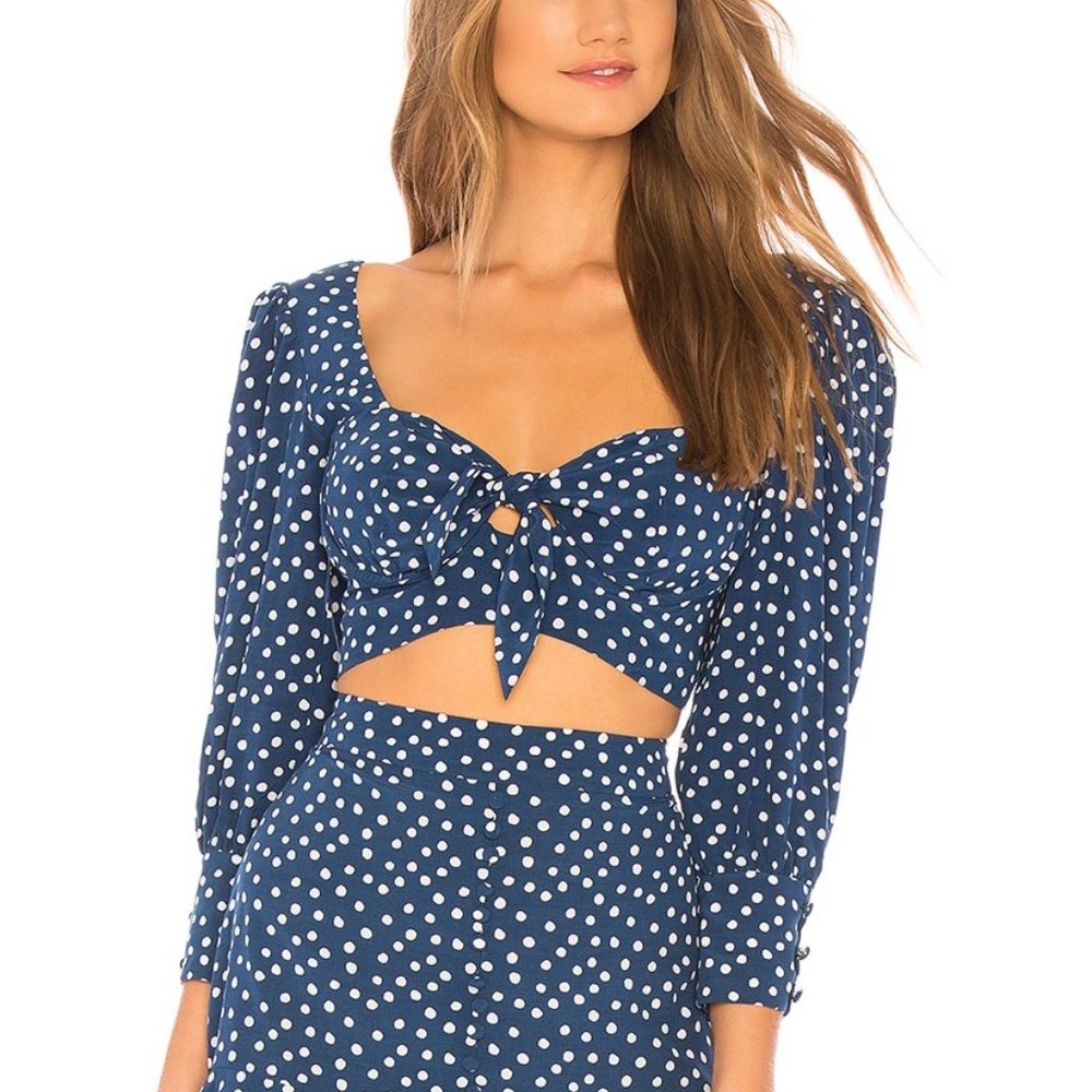 NWOT For Love & Lemons x Revolve Crop Top